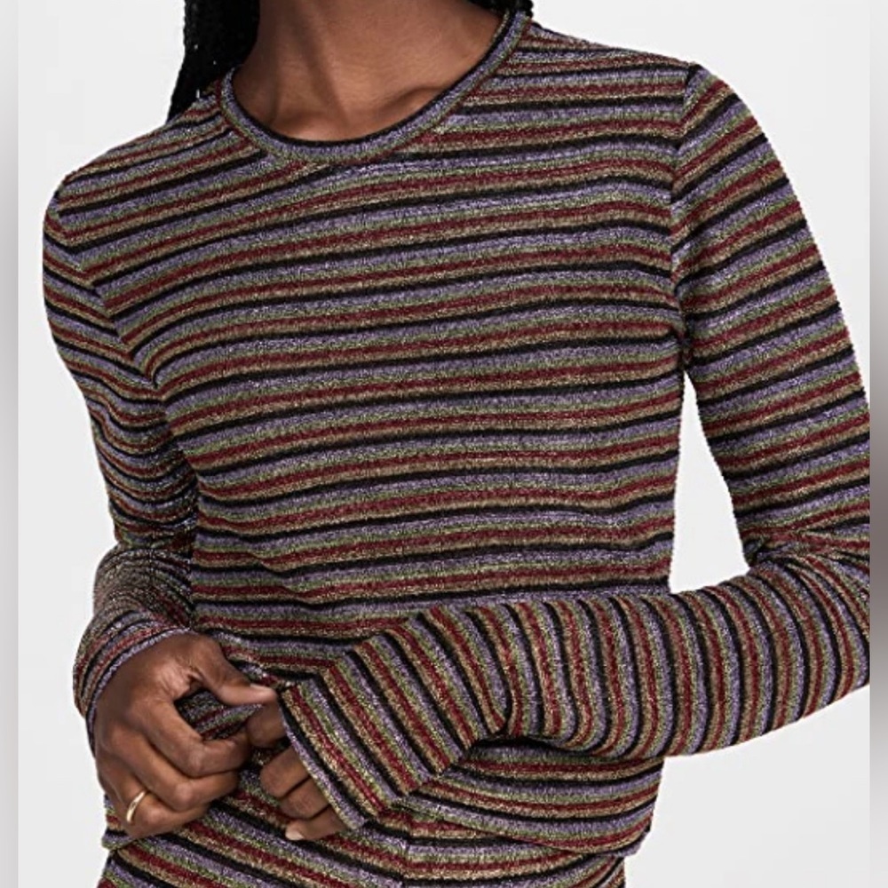 Bruce Glen Disco Long Sleeve Top - NWT - Size L